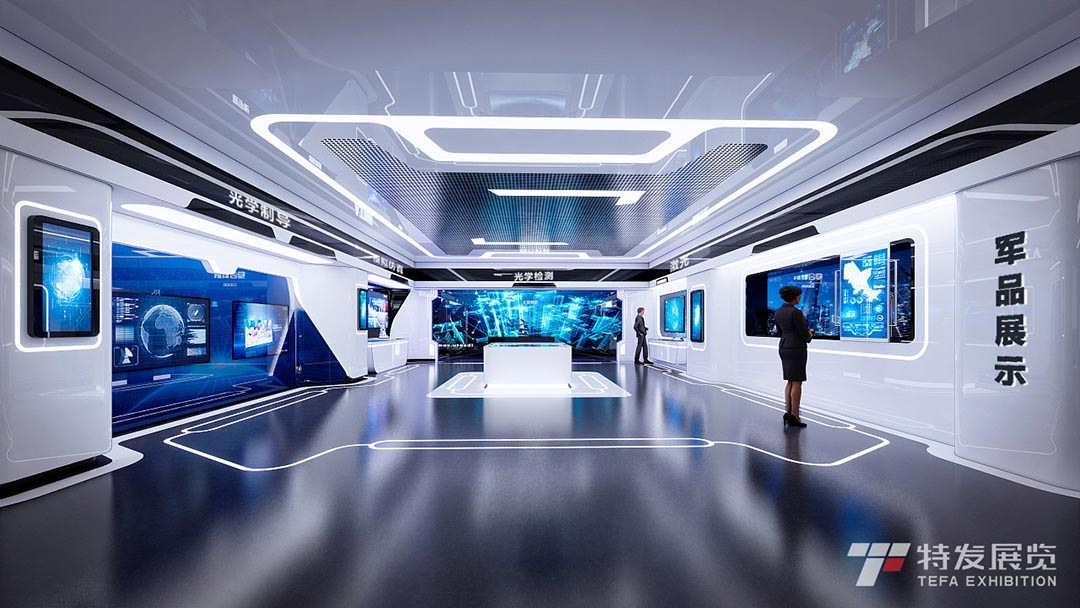 新光光電科技展示廳—企業(yè)科技展廳設(shè)計 | 特發(fā)展覽