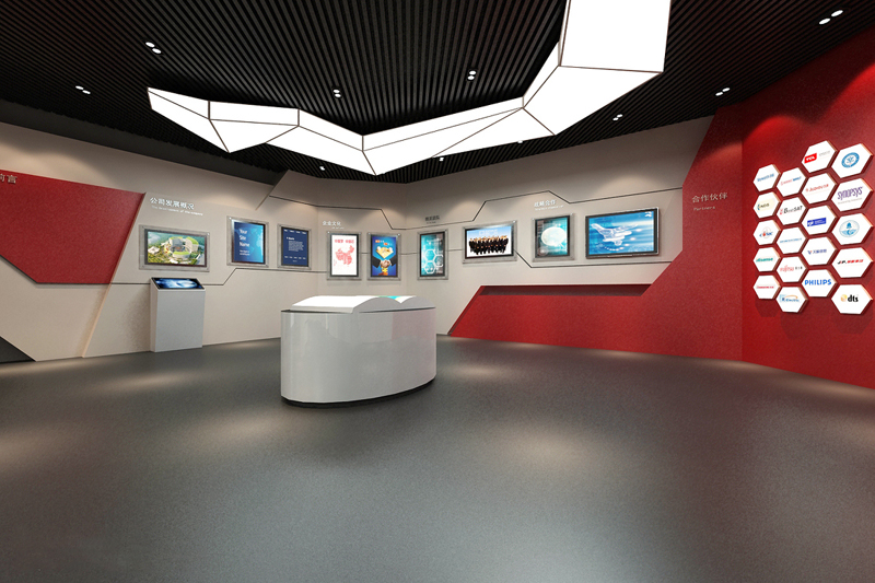 展廳設(shè)計(jì),企業(yè)展廳設(shè)計(jì)公司,展廳設(shè)計(jì)效果圖,特發(fā)國際